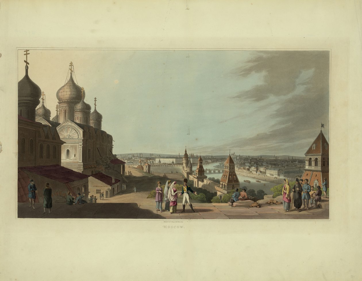 Mosca, 1814 da Unbekannt