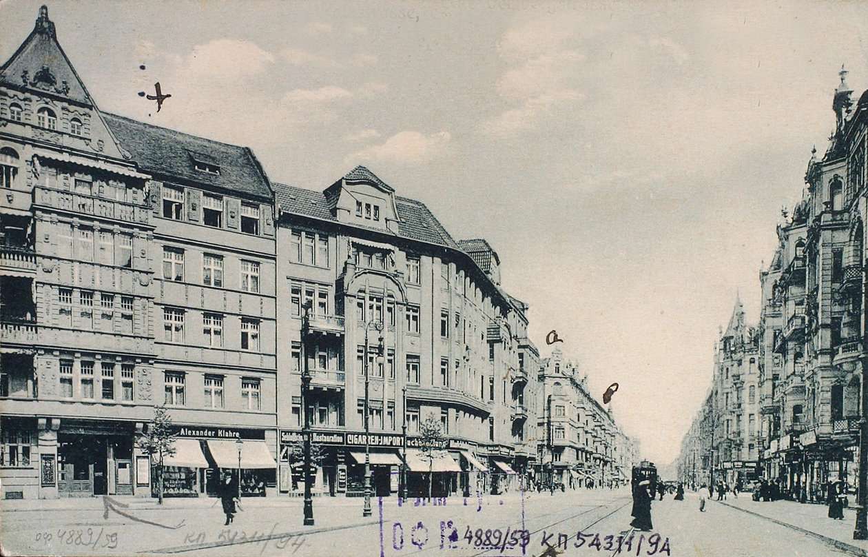 Motzstrasse, Berlino, Germania, 1910s da Unbekannt