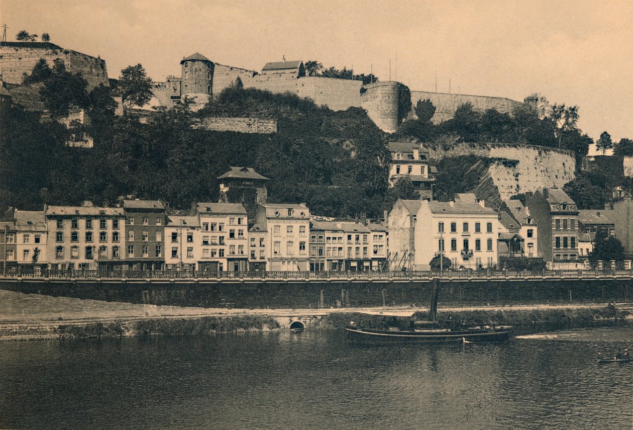 Namur. La cittadella, c1900 da Unbekannt