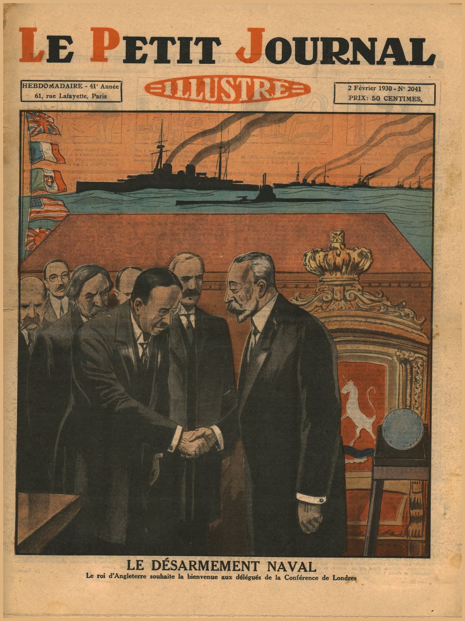Disarmo navale, 1930 da Unbekannt