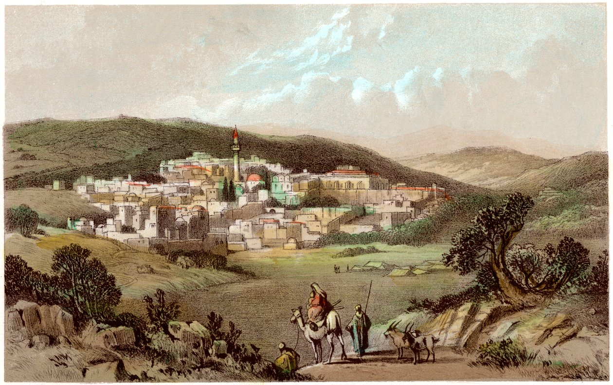 Nazareth, Israele, XIX secolo da Unbekannt