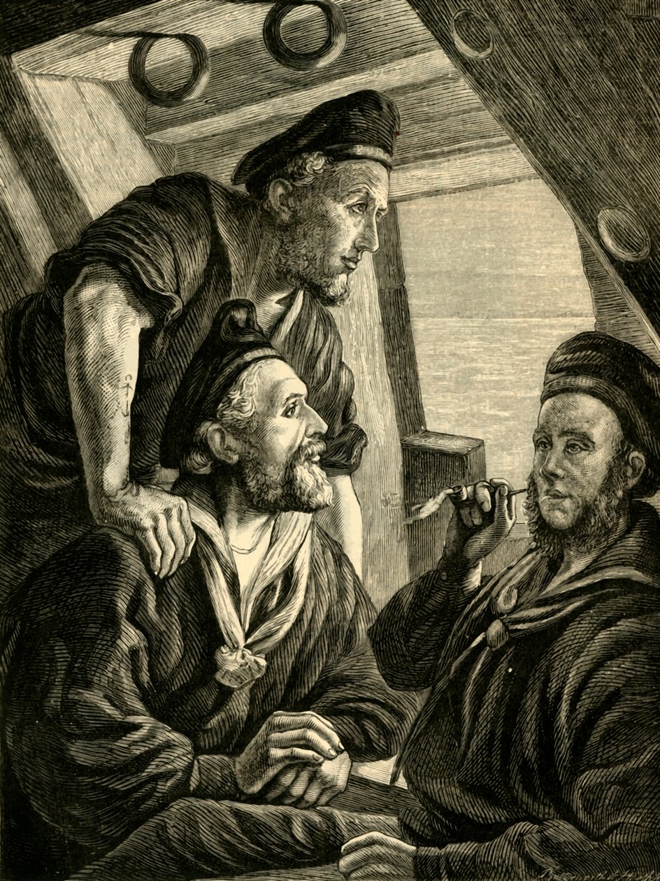 Verso casa, 1881 da Unbekannt
