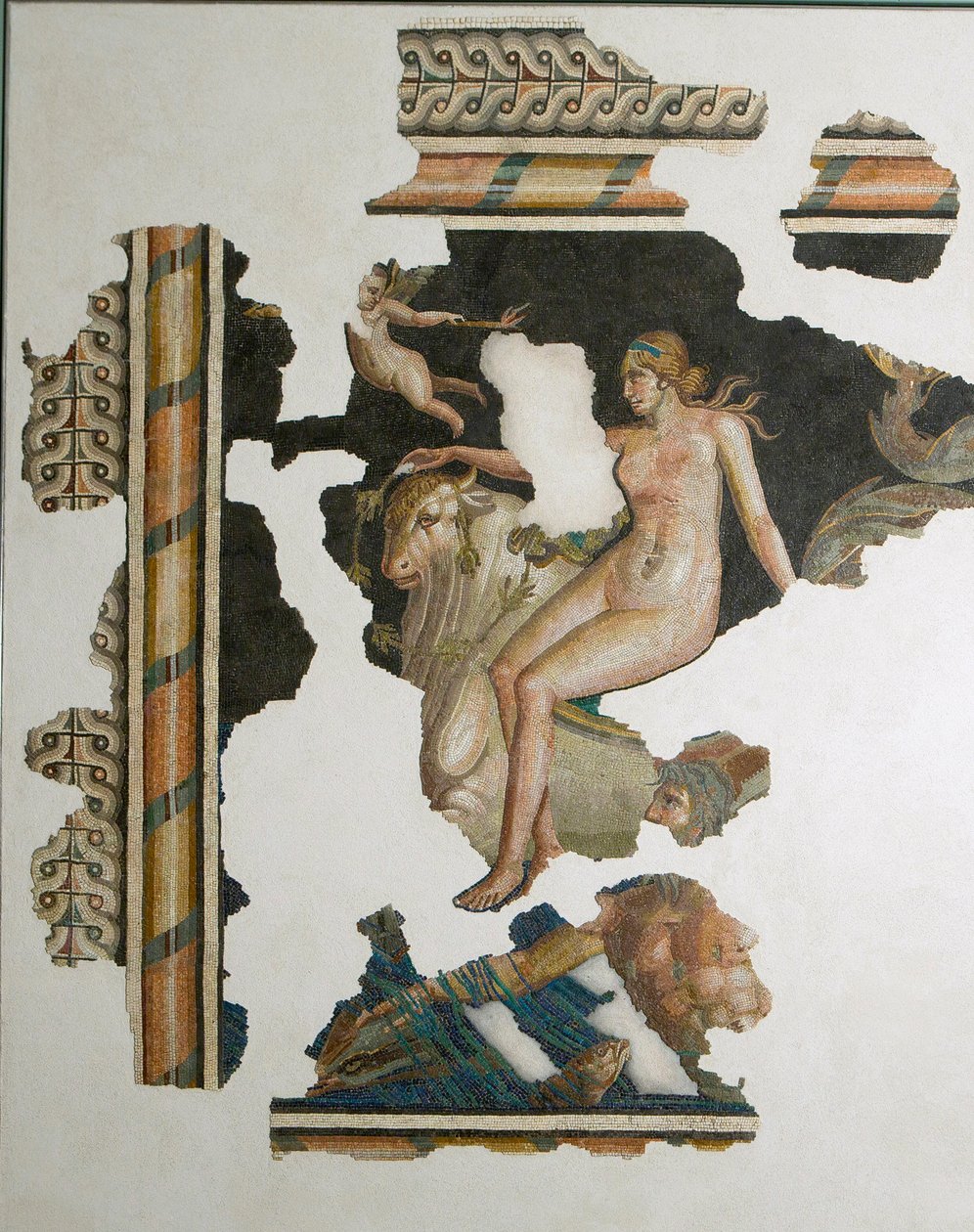 Nereide, Italia (mosaico) da Unbekannt