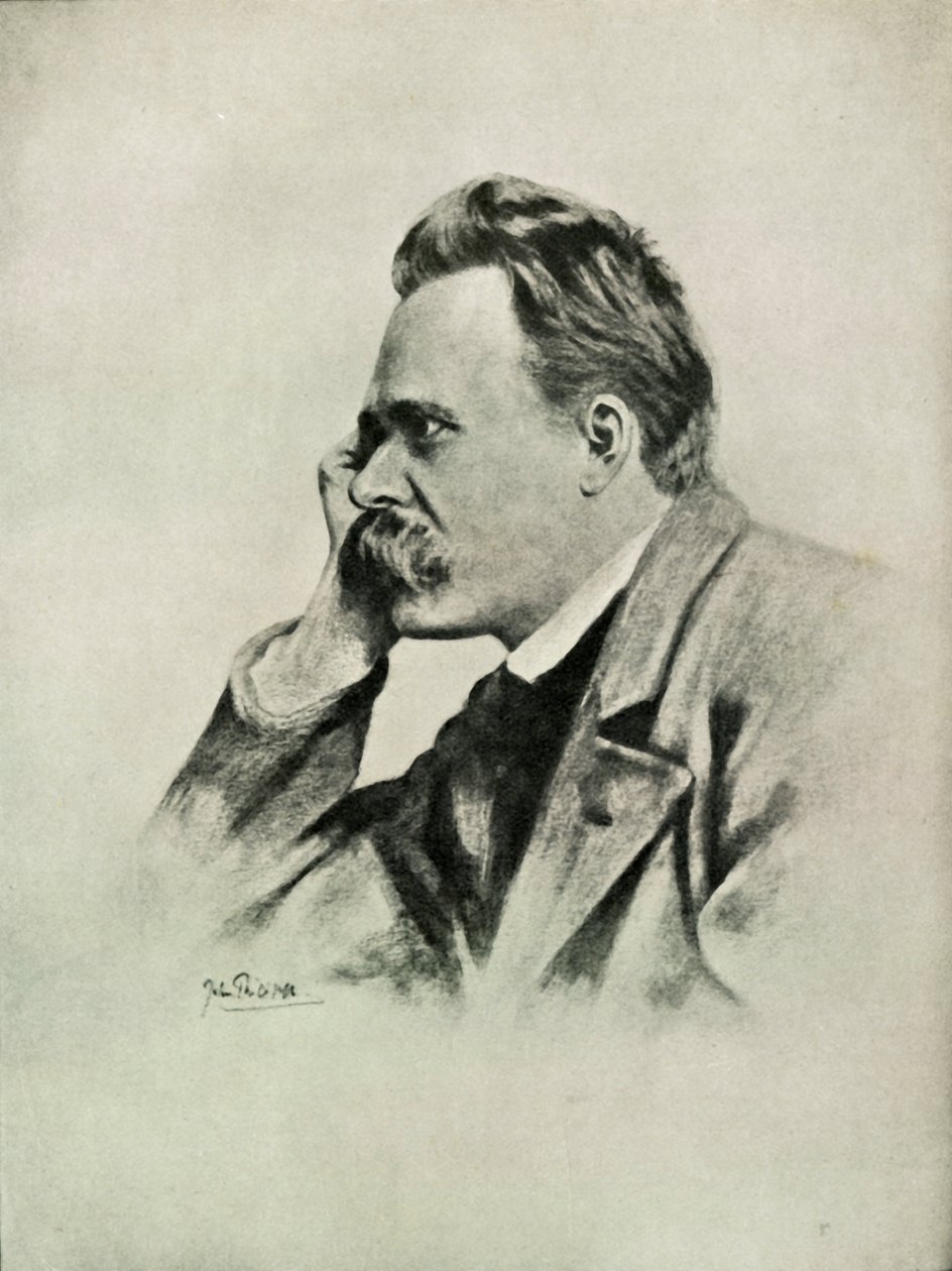 Nietzsche, 1919 da Unbekannt