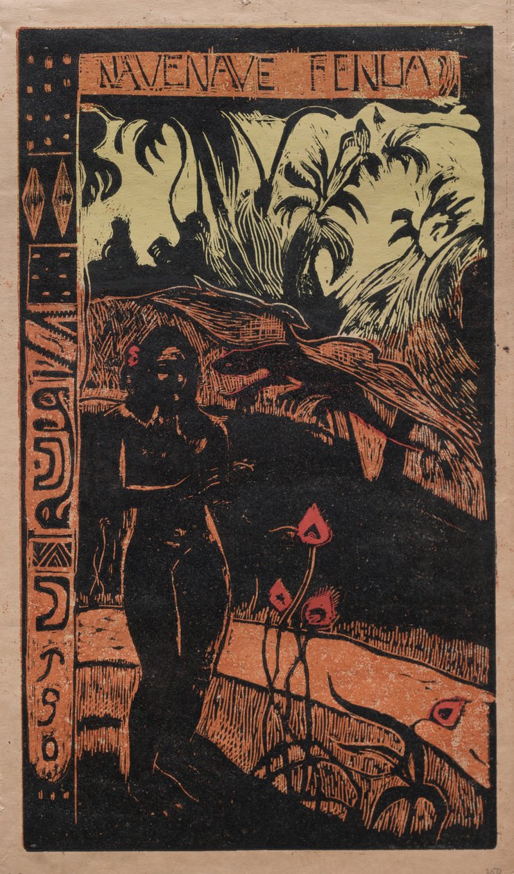 Noa Noa: Nave Nave Fenua Isola Profumata, 1893-1894 da Unbekannt