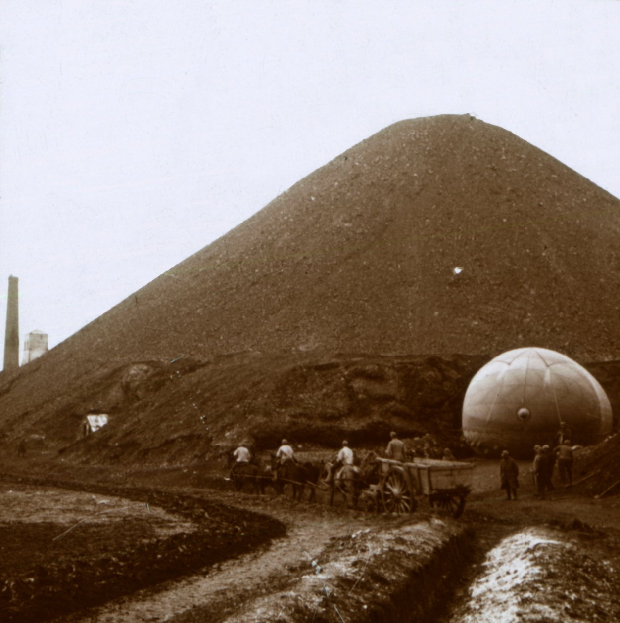 Noeux-les-Mines, Francia settentrionale, c1914-c1918 da Unbekannt