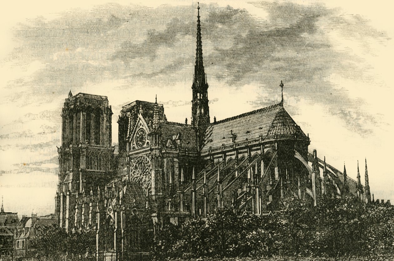 Notre Dame, 1890 da Unbekannt
