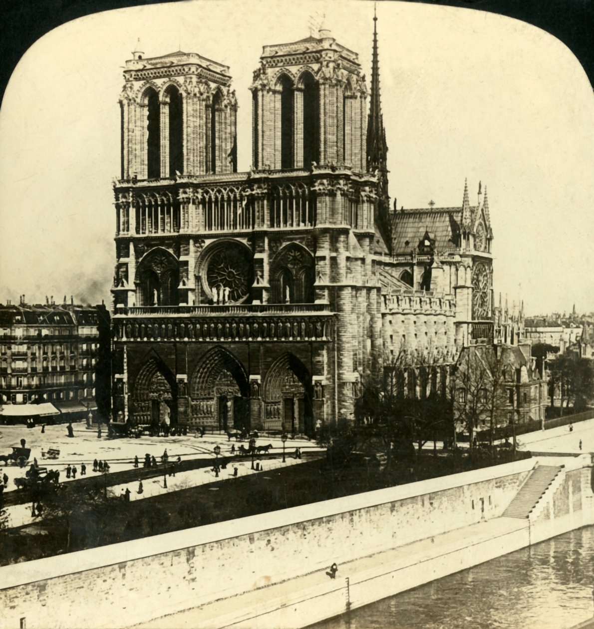 Cattedrale di Notre Dame, Parigi, Francia da Unbekannt