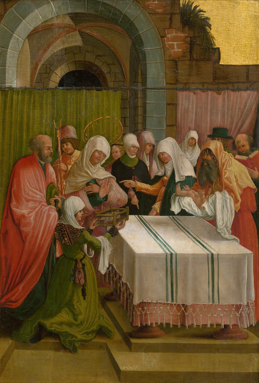 Presentazione di Gesù da Unbekannt