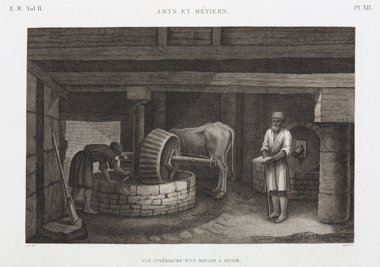 Frantoio, Egitto, c 1798 da Unbekannt
