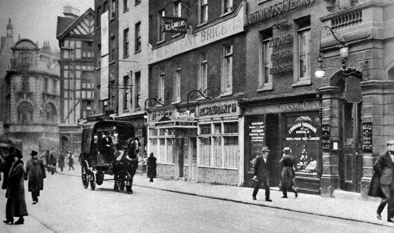 Old Compton Street, Soho, Londra, 1926-1927 da Unbekannt