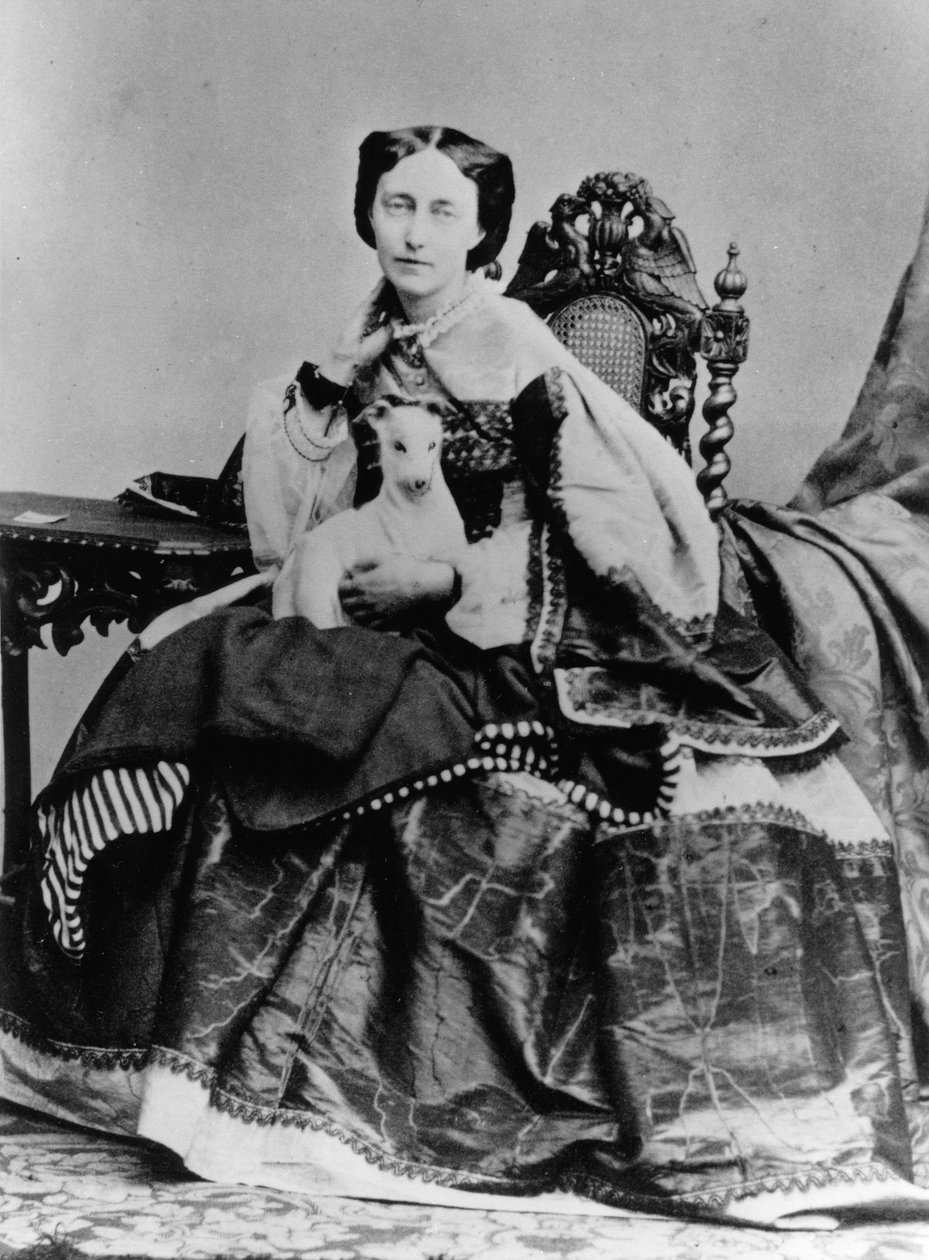 Olga Nikolaevna, Regina di Württemberg, c1860-c1867 da Unbekannt