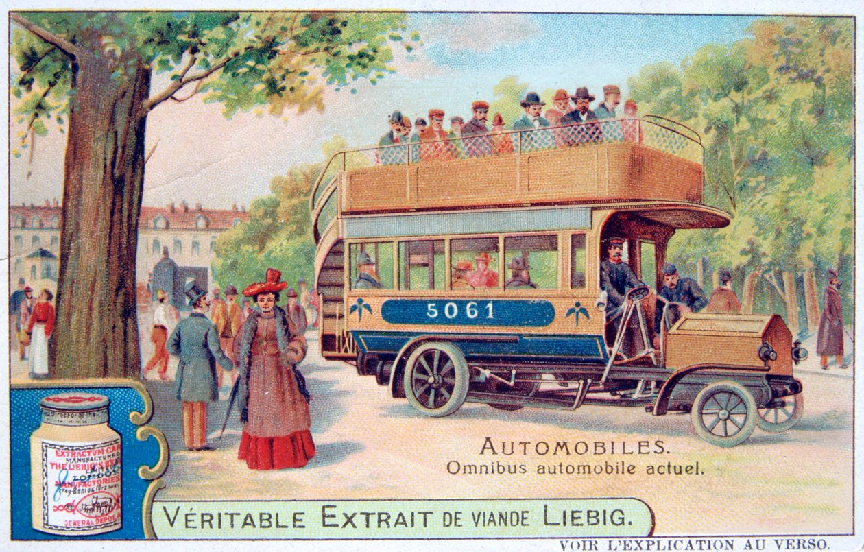 Omnibus, c1900 da Unbekannt