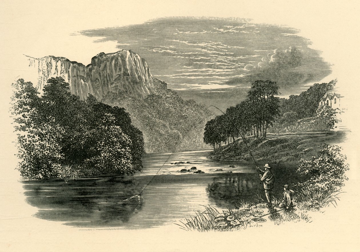 Sul Derwent, c1890 da Unbekannt