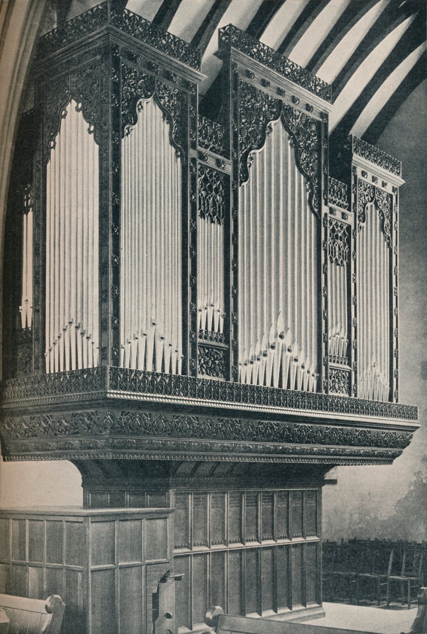 Organo nella Chiesa Parrocchiale di Towyn da Unbekannt