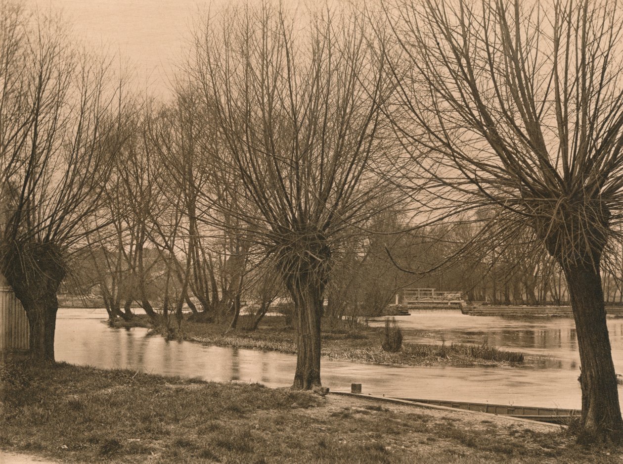 Pangbourne Weir, 1902 da Unbekannt