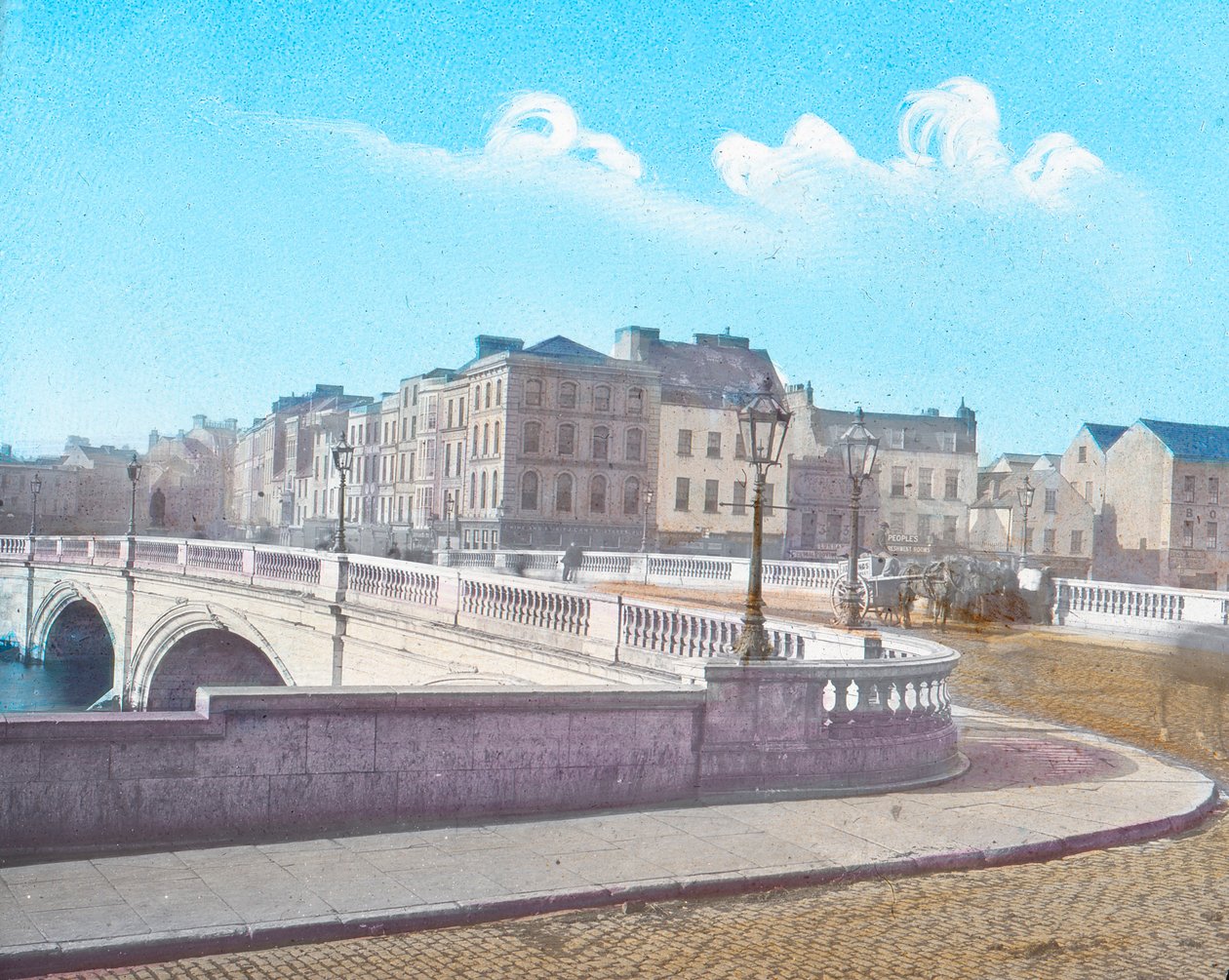 Ponte di San Patrizio con la statua di Padre Mathews, c1910 da Unbekannt