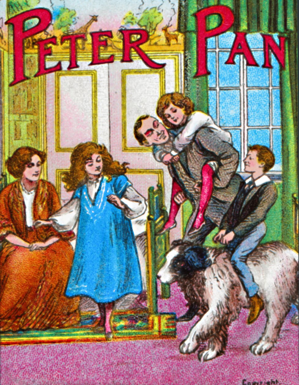 Peter Pan - I Darling a casa, c1905 da Unbekannt