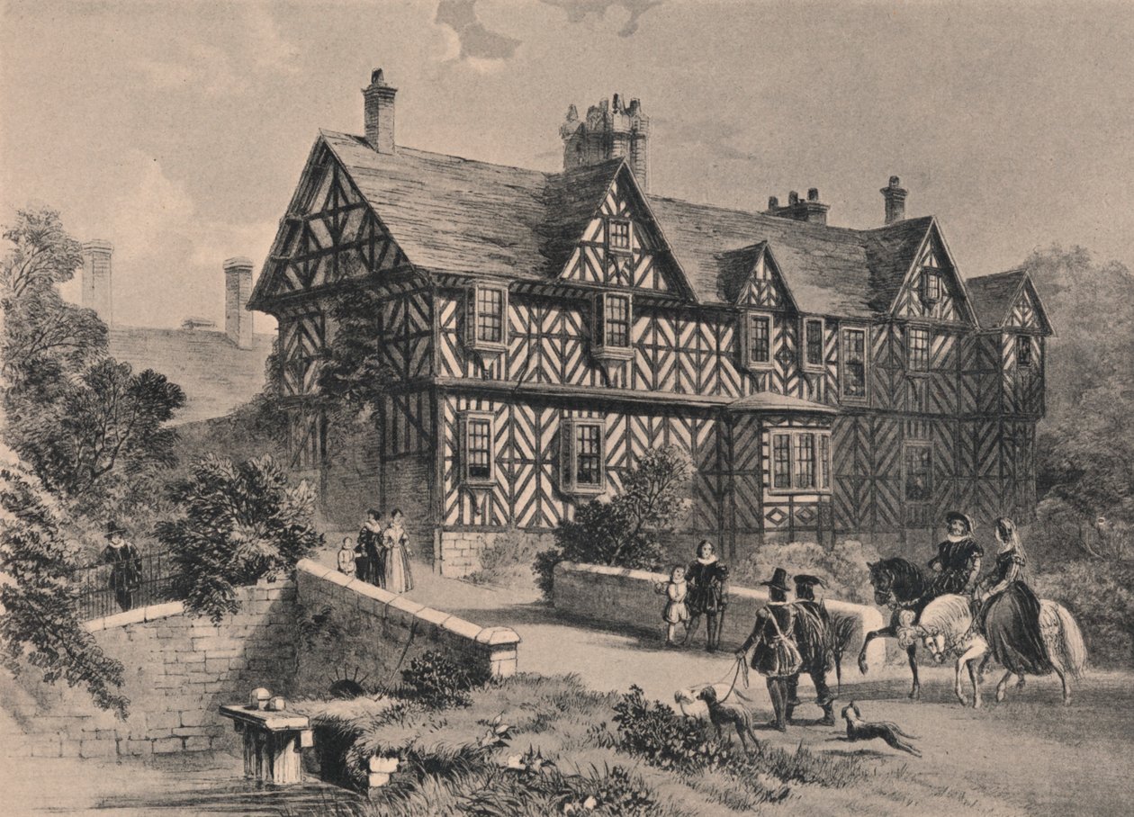 Pitchford Hall, Shropshire, 1915 da Unbekannt