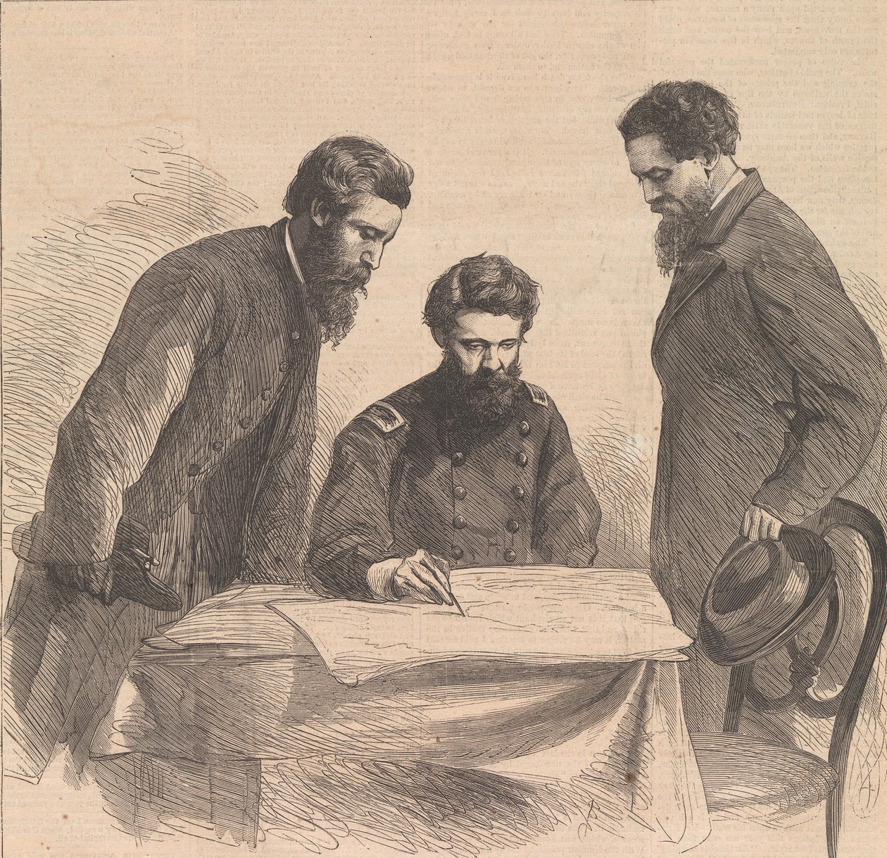 Pianificazione della cattura di Booth e Harold da Unbekannt