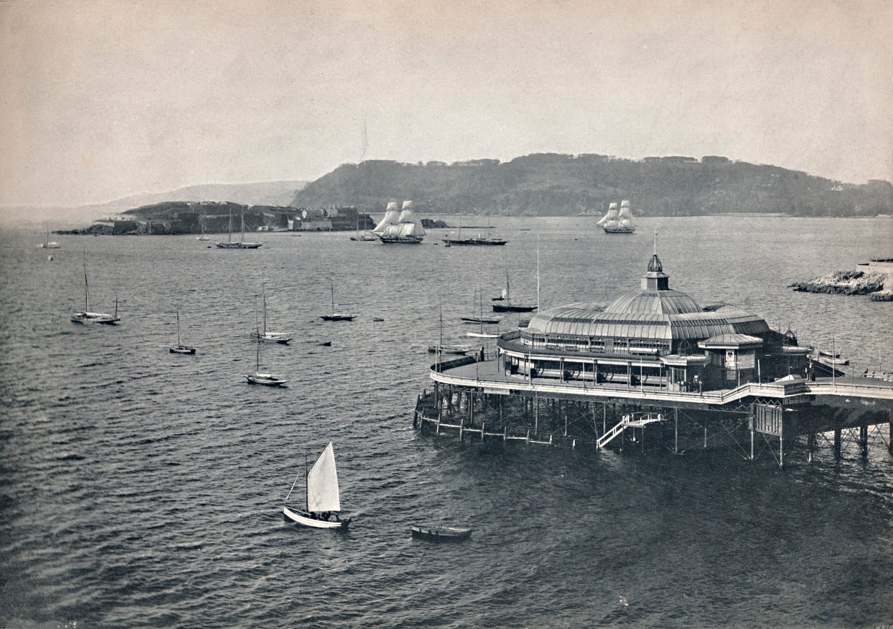 Plymouth - Il Molo, 1895 da Unbekannt