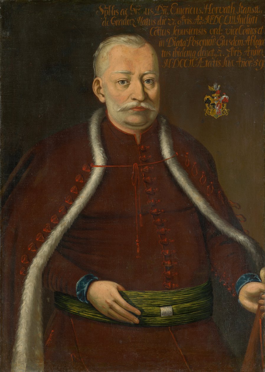 Ritratto di Imrich Horváth-Stansith da Unbekannt