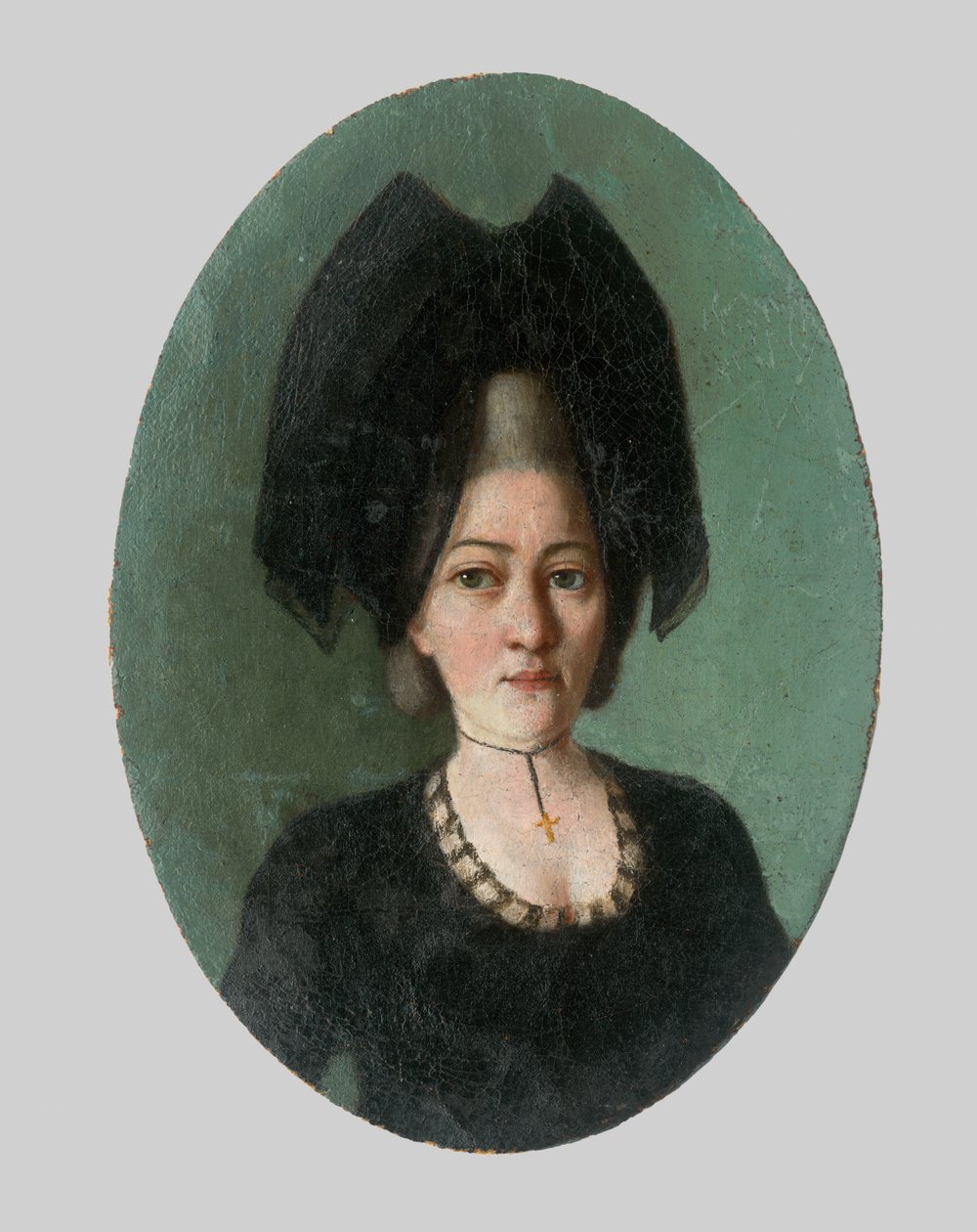 Ritratto di donna in nero da Unbekannt