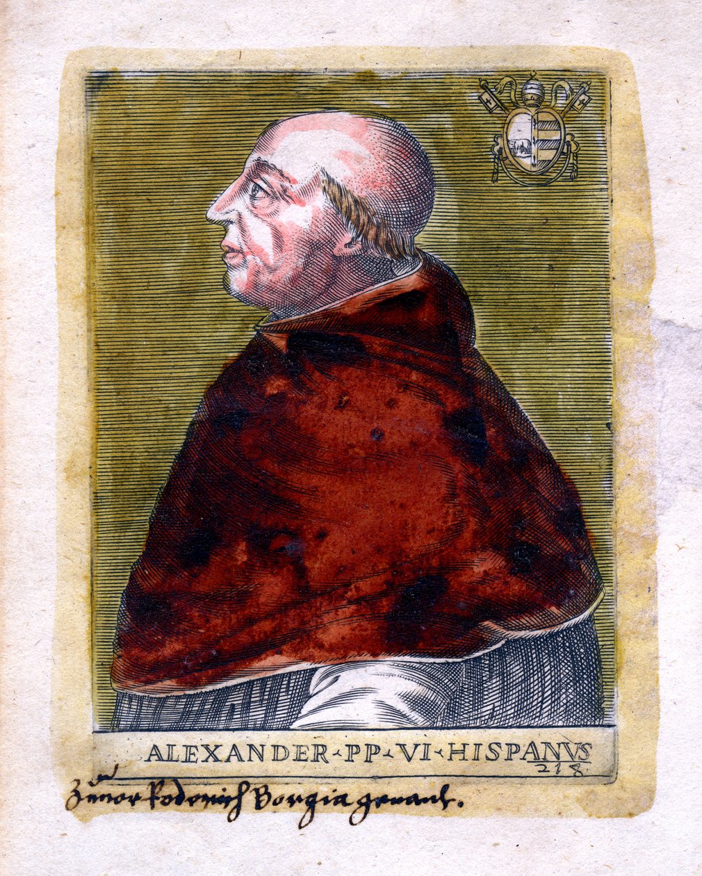 Papa Alessandro VI da Unbekannt