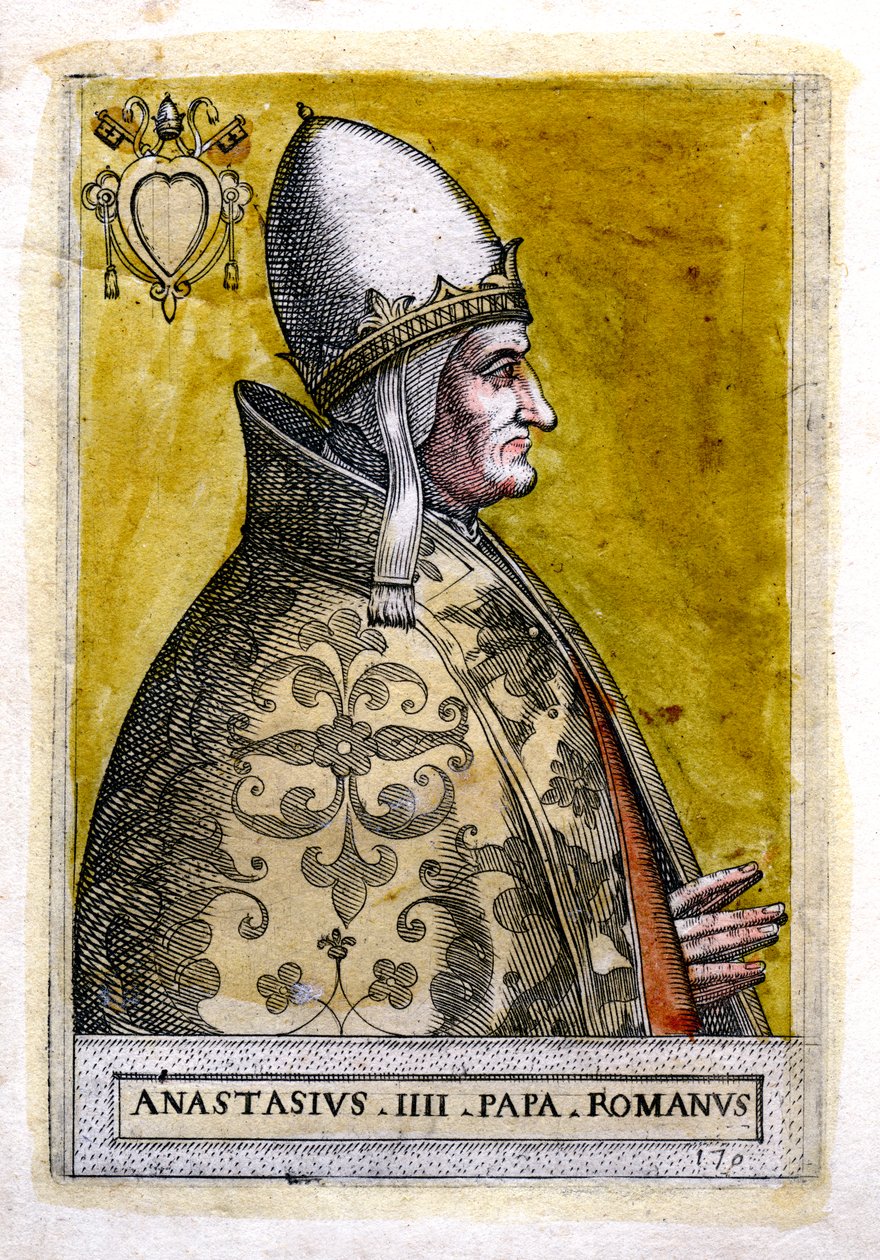 Papa Anastasio IV da Unbekannt