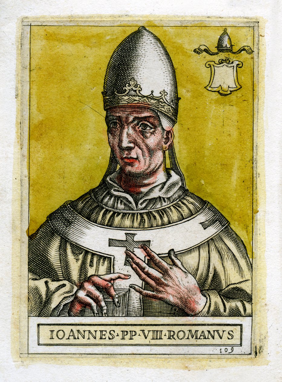 Papa Giovanni VIII da Unbekannt