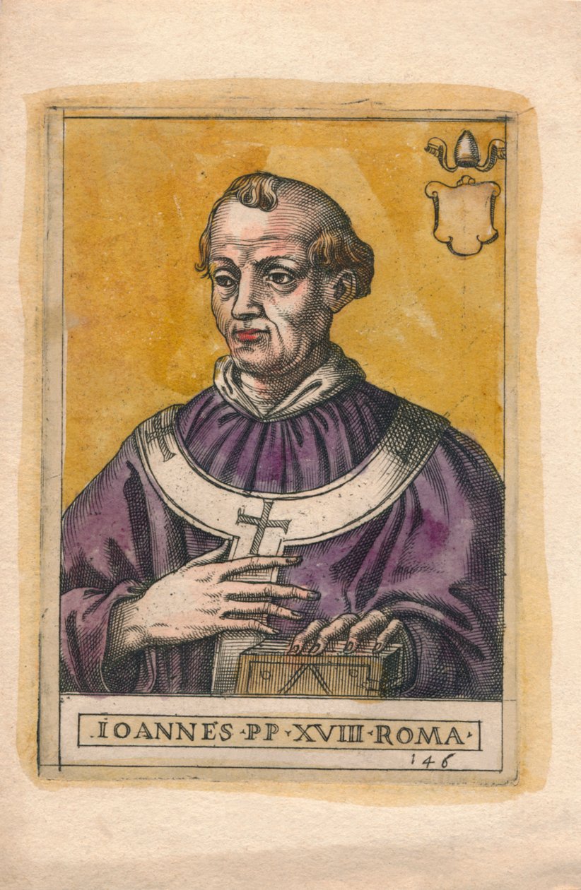 Papa Giovanni XVIII da Unbekannt