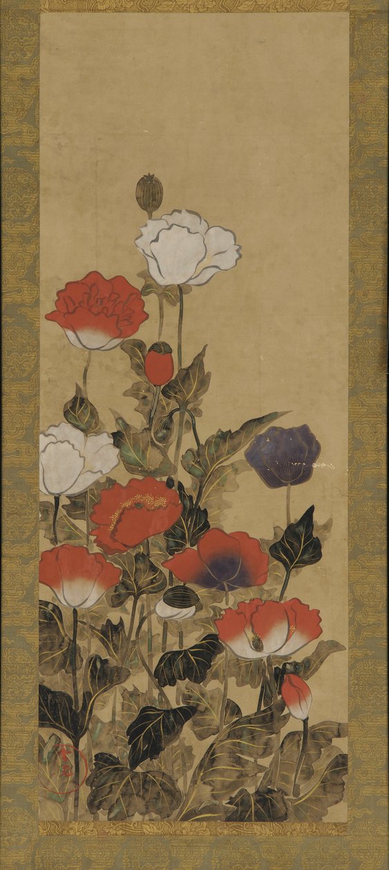 Papaveri, periodo Edo da Unbekannt