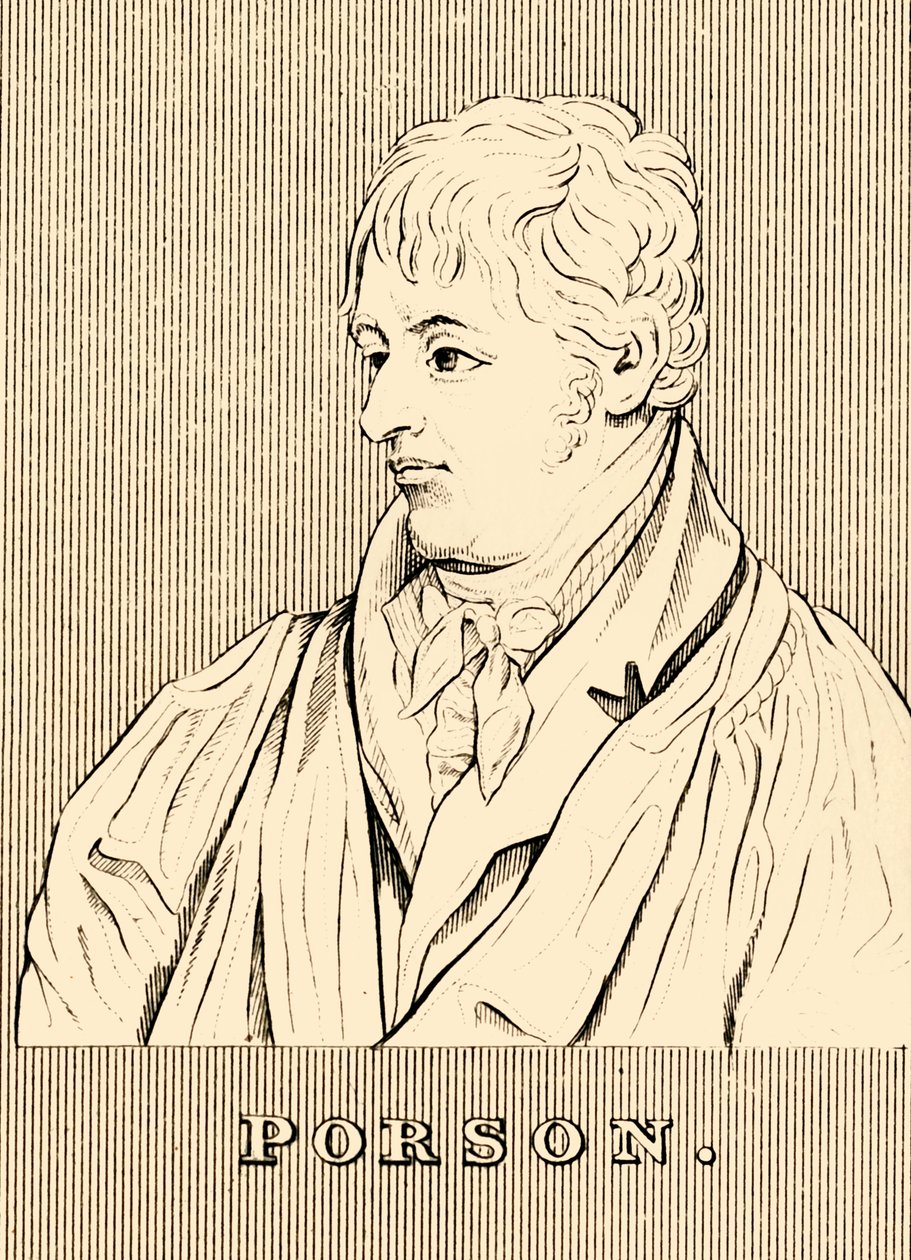 Porson, 1759-1808, 1830 da Unbekannt