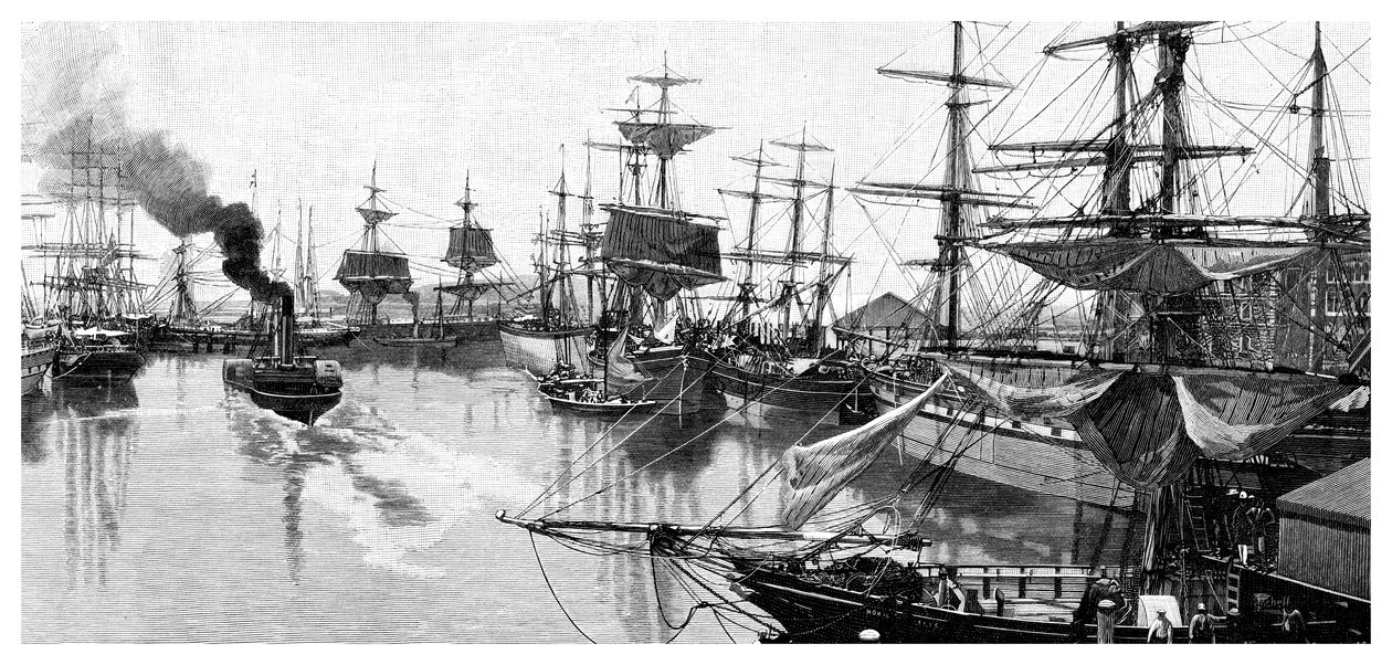 Port Adelaide, 1886 da Unbekannt