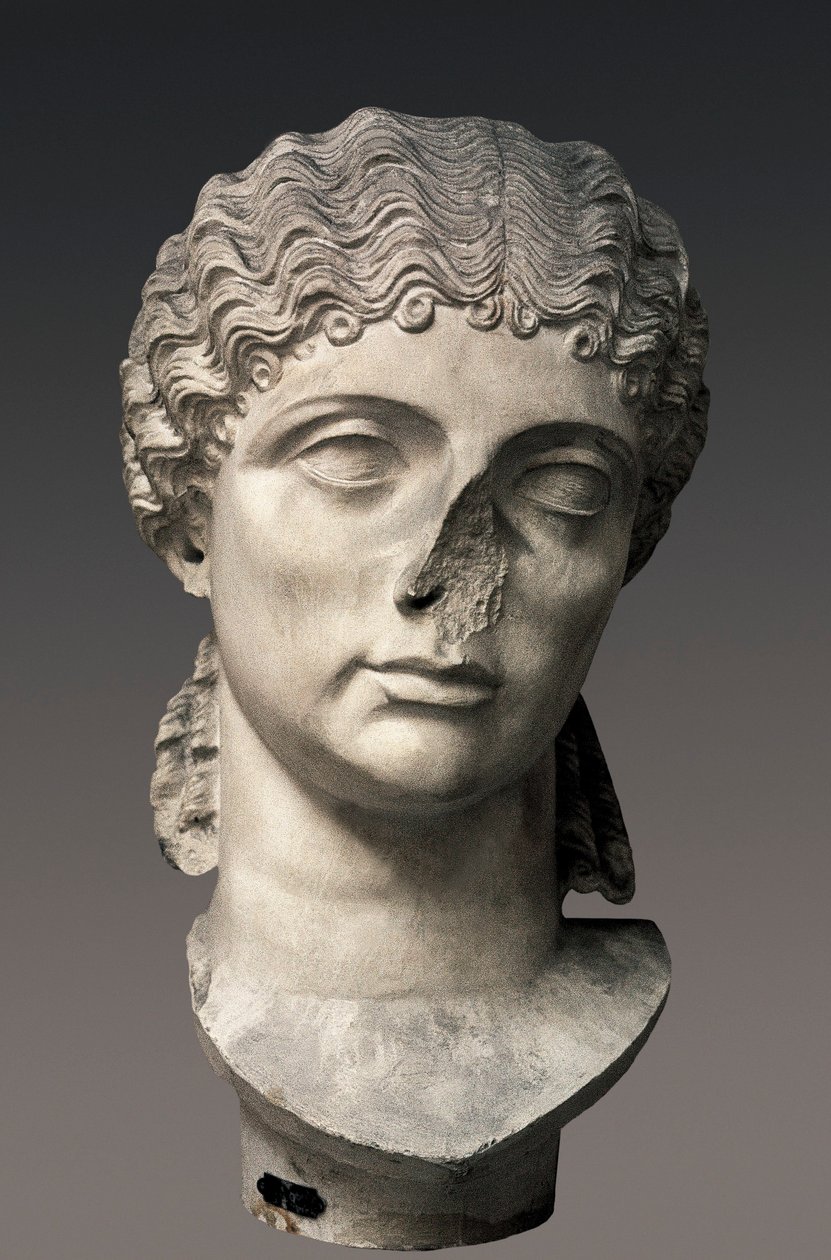 Ritratto di Agrippina Maggiore, scultura da Unbekannt