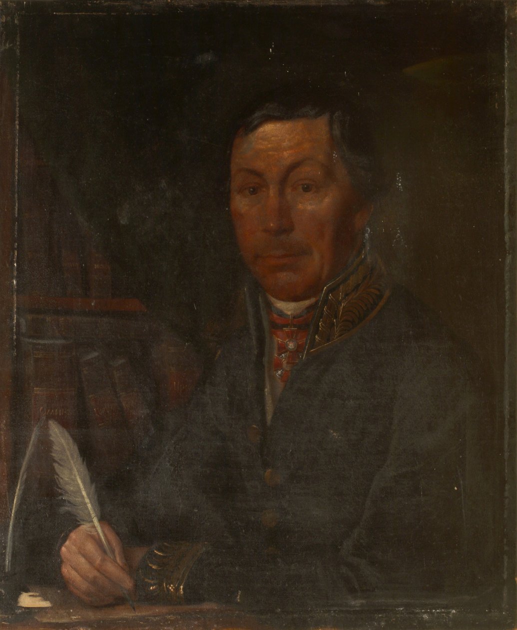 Ritratto di Ivan Ivanovich Martynov da Unbekannt