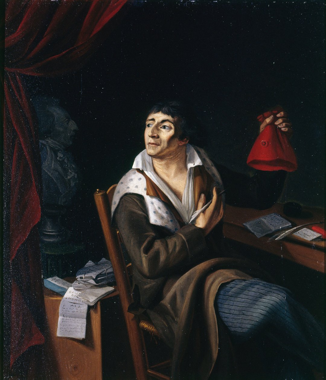 Ritratto di Jean-Paul Marat da Unbekannt