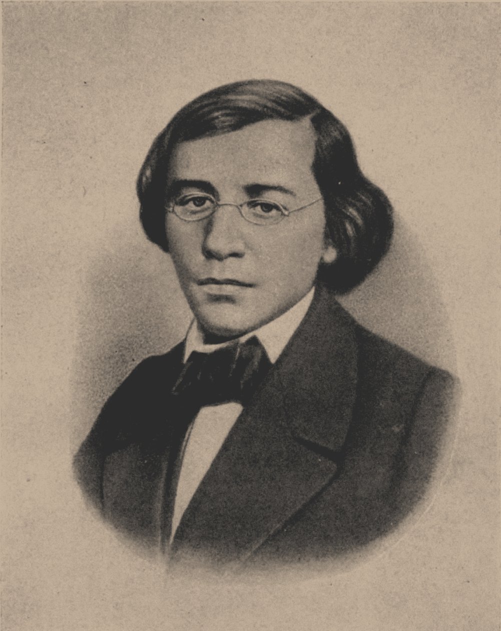 Ritratto di Nikolay Chernyshevsky 1828-1889 da Unbekannt