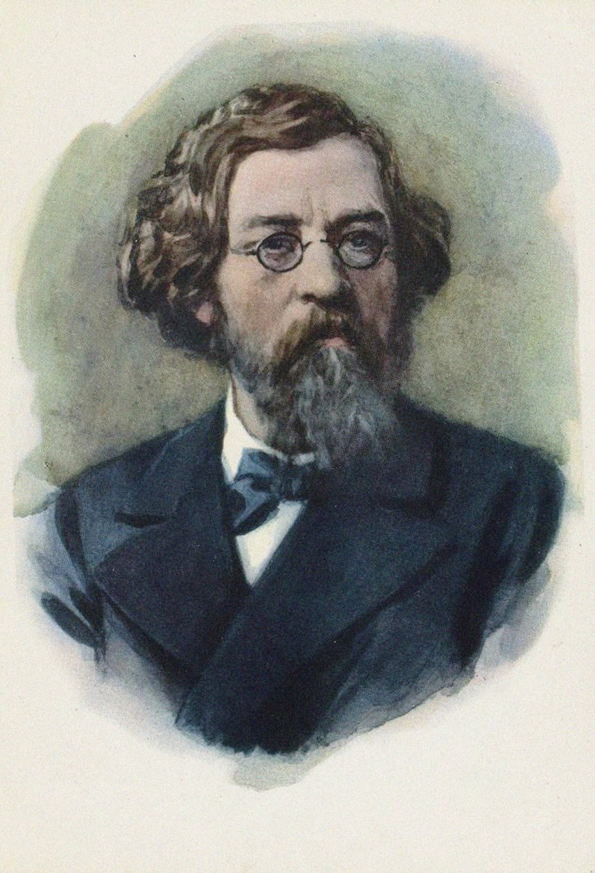 Ritratto di Nikolay Chernyshevsky 1828-1889 da Unbekannt