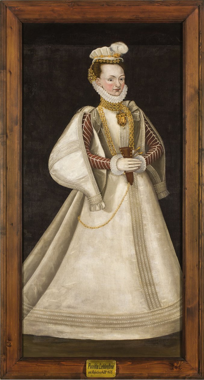 Ritratto di Perchta di Rosenberg 1425-1476 da Unbekannt