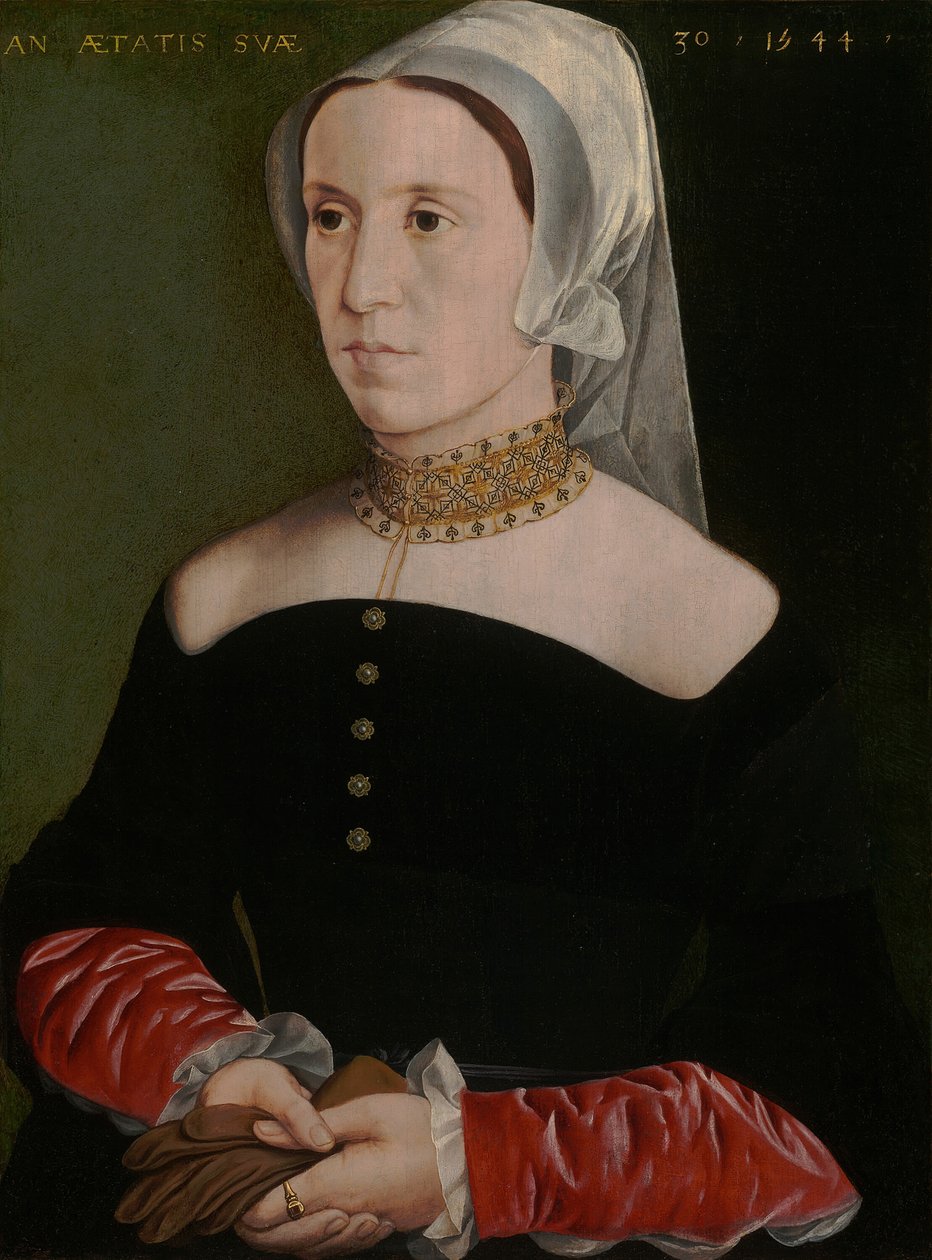 Ritratto di una donna, 1544 da Unbekannt