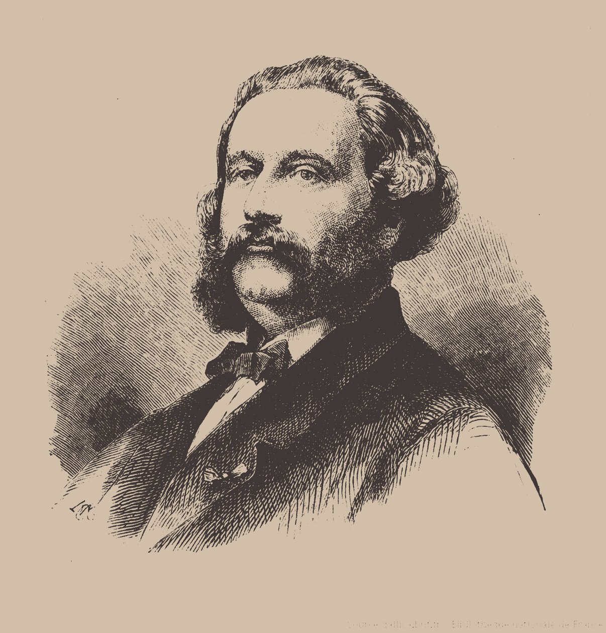 Ritratto del Compositore Alfred Jaëll da Unbekannt