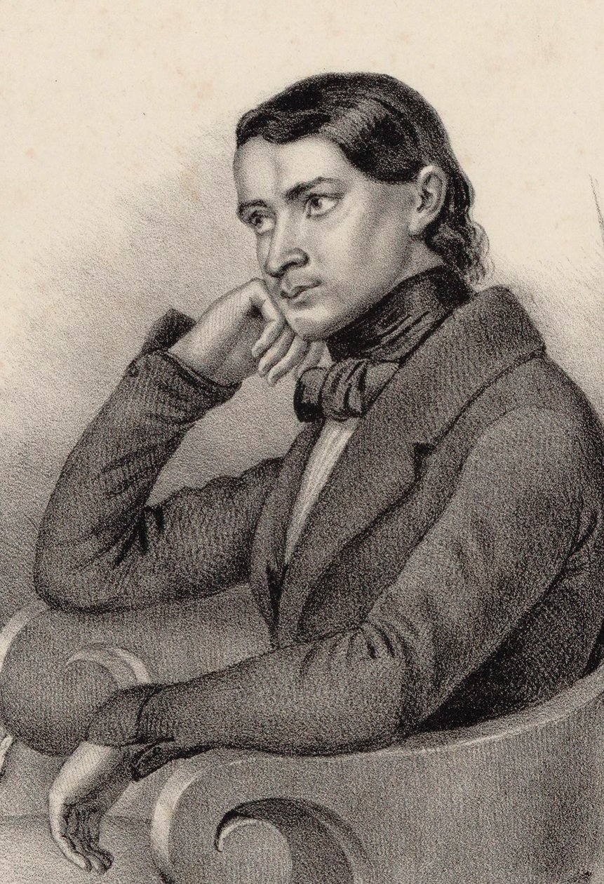 Ritratto del compositore Alfred Joly, 1850 da Unbekannt