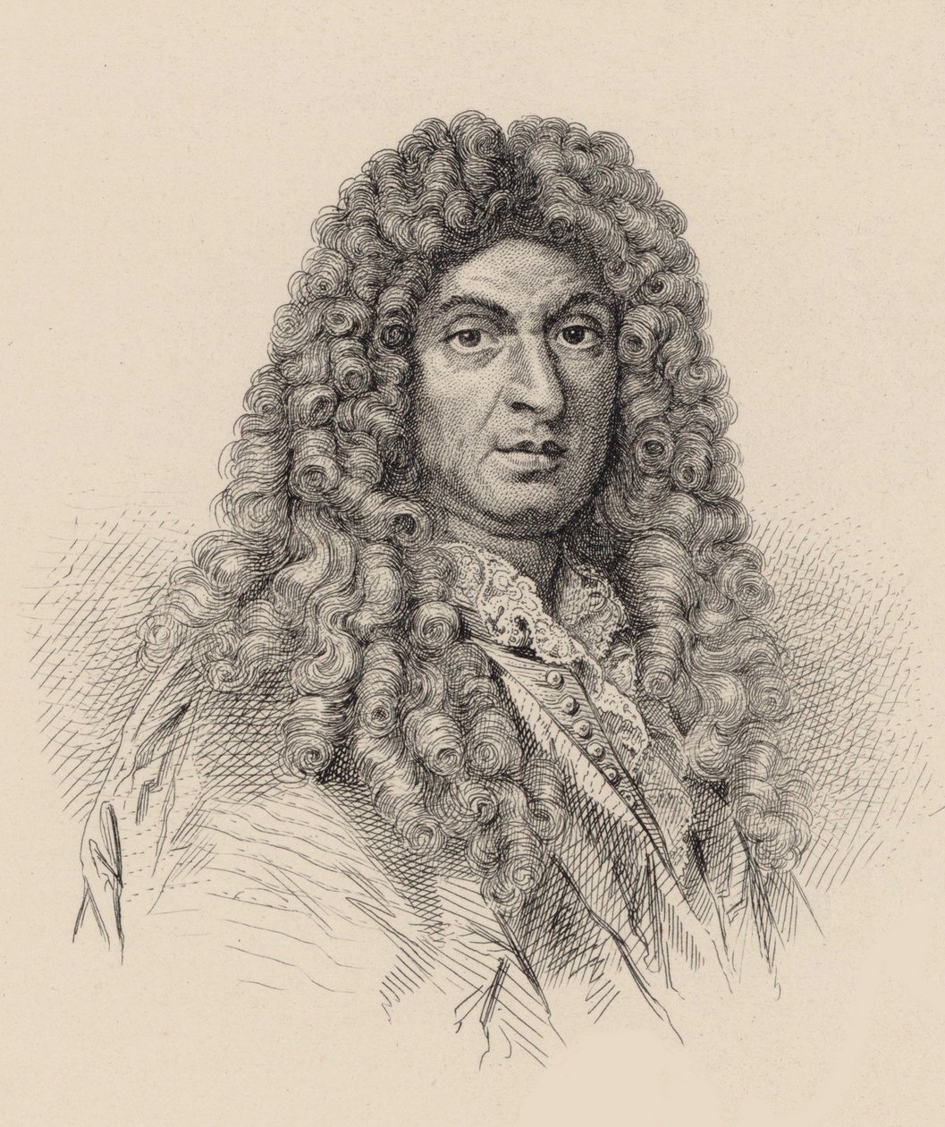 Ritratto del compositore Jean-Baptiste Lully da Unbekannt