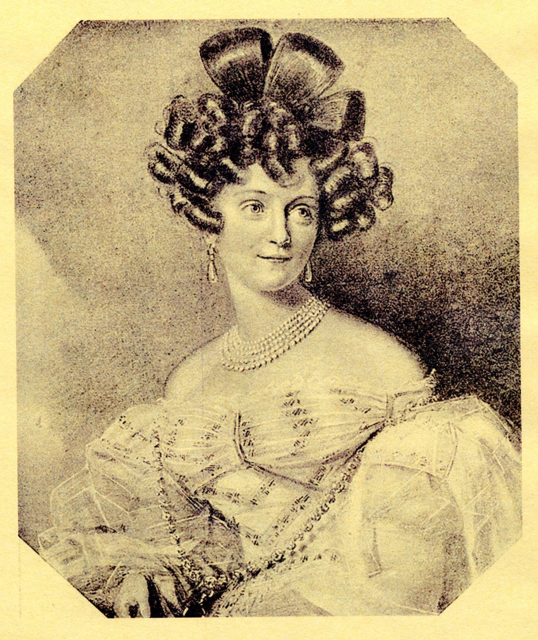 Principessa Carolyne zu Sayn-Wittgenstein, nata Iwanowska 1819-1887, 1840 da Unbekannt