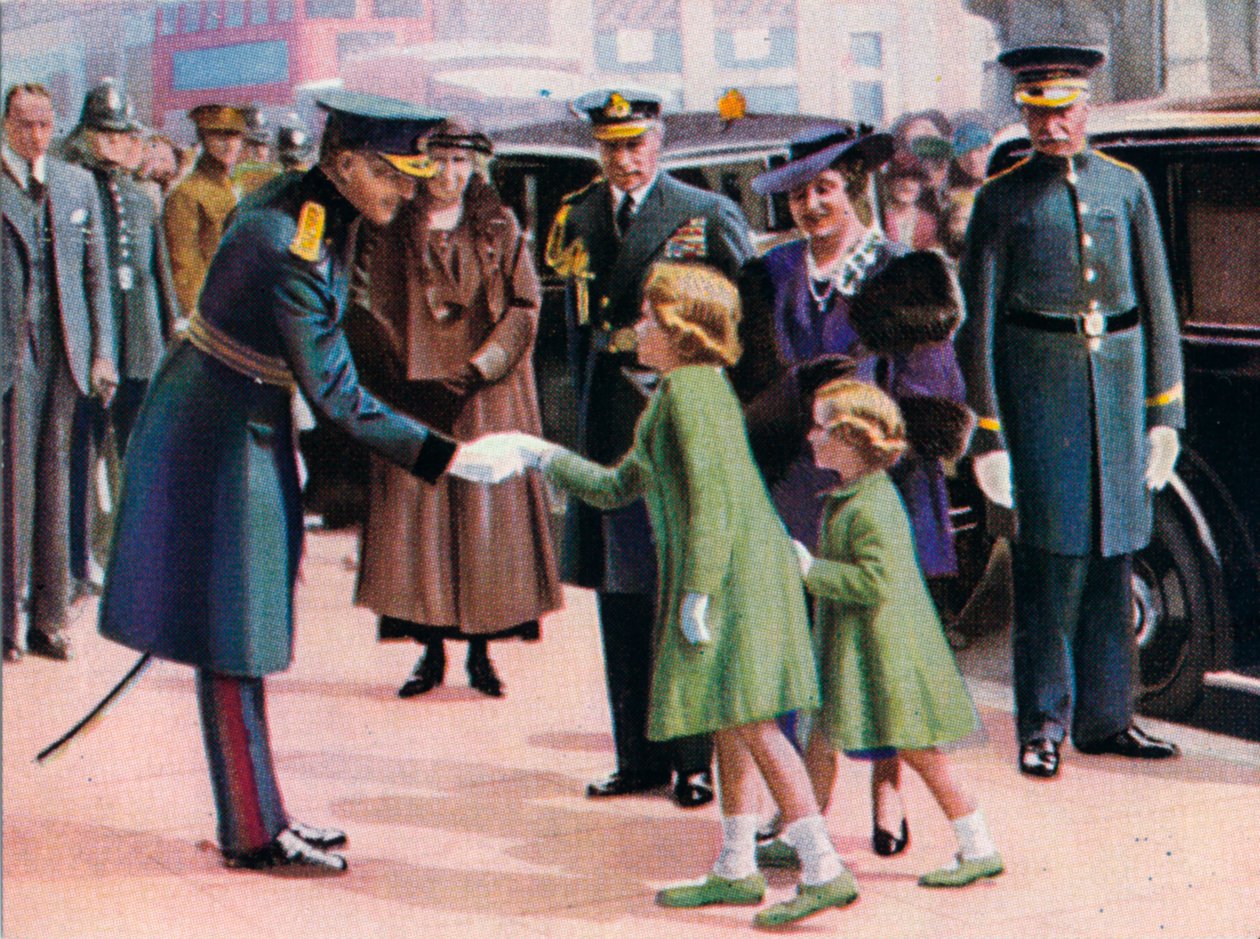 Principesse Elisabetta e Margherita c.1935 da Unbekannt