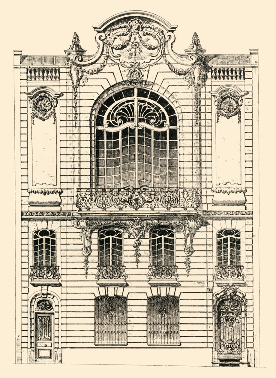 Casa privata a Parigi, 1903 da Unbekannt