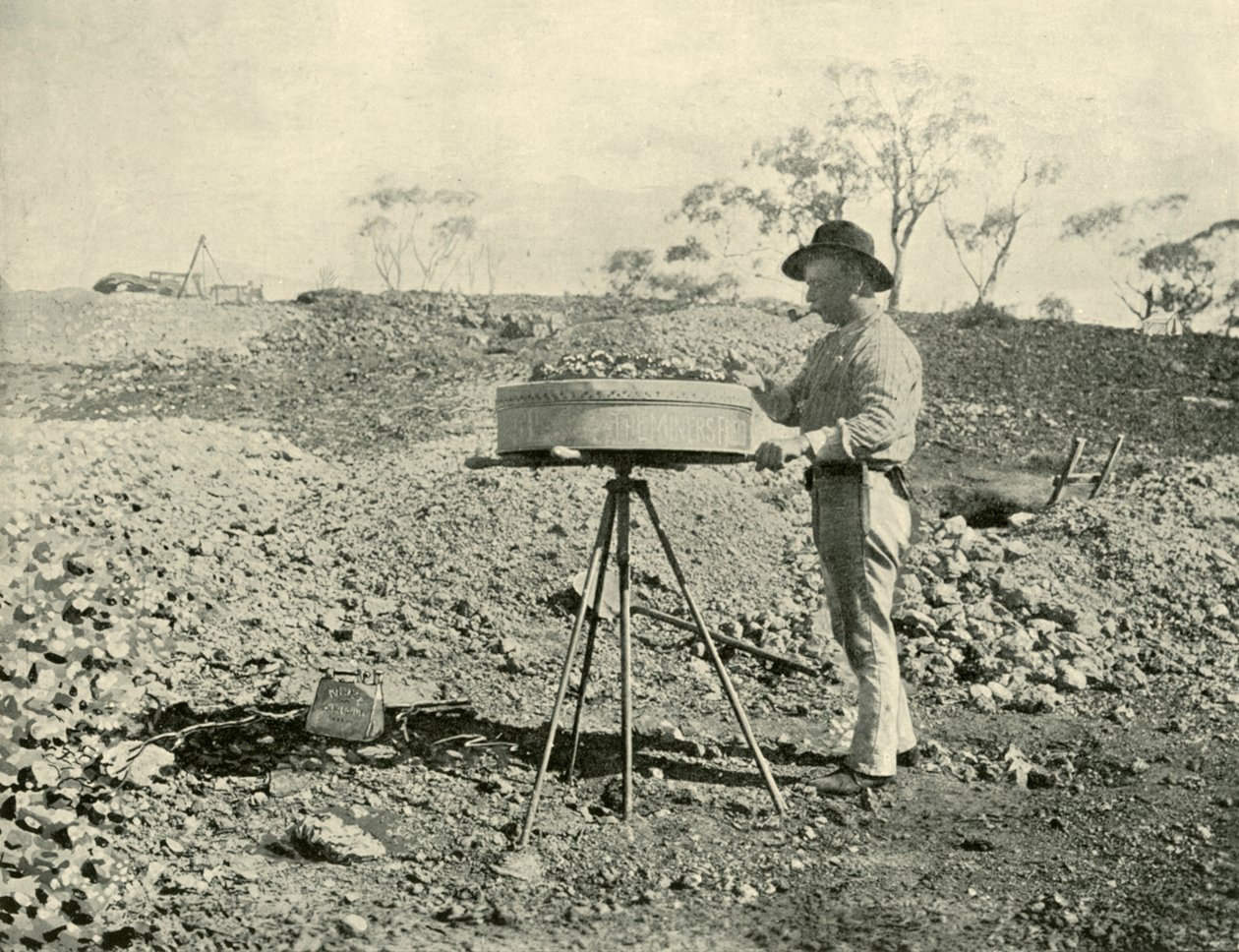 Prospezione di un contratto di locazione, 1901 da Unbekannt