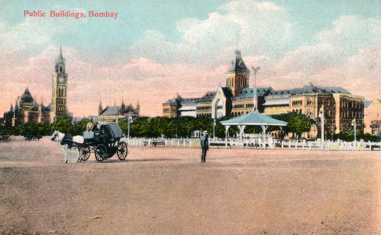 Edifici pubblici, Bombay, India, inizio XX secolo da Unbekannt