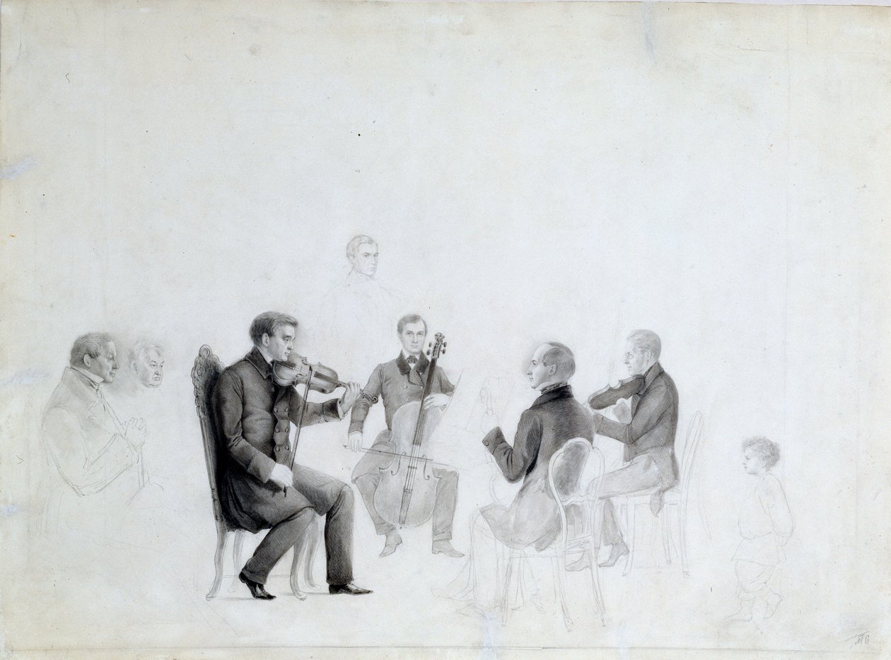 Quartetto, 1840s da Unbekannt